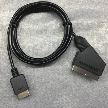 FZQWEG Sony Playstation PS1 RGB SCART Kablo TV AV Kurşun Yedek Bağlantı Kablosu PAL / NTSC Konsolları