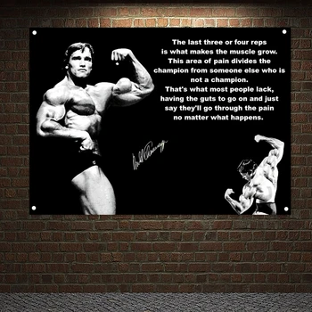 Spor Eğitimi Zemin Fitness İlham Egzersiz Posteri Kas Hunk Goblen Duvar Sanatı Spor Dekorasyon Afiş Duvar Asılı