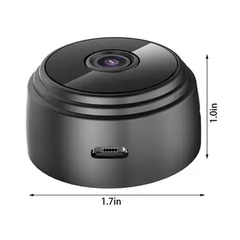 1080P A9 Mini Kamera Kablosuz WiFi IP Ağ Monitörü Güvenlik Kamera HD Ev Güvenlik P2P Kamera WiFi 2 İsteğe Bağlı Renkler