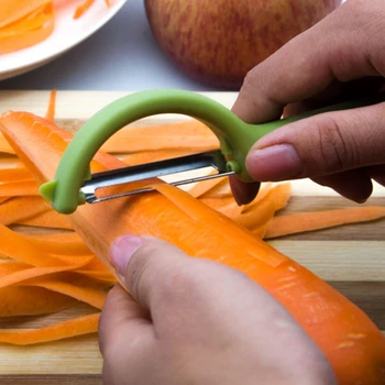 Şeker Renk Soyucu Sebze Meyve Dilimleyici Parçalayıcı Havuç Patates Kavun Patates Bıçağı Dilimleyici Parçalayıcı Kesici Rende Zesters Gadget