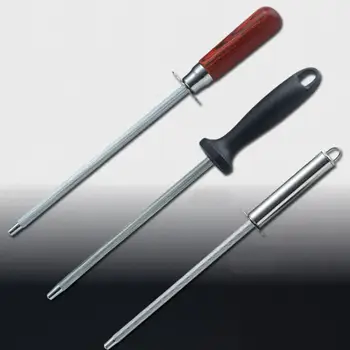 Profesyonel şef bıçağı Kalemtıraş Çubuk Elmas Bileme Çubuğu Honlama Çelik Mutfak Bıçağı Ve Paslanmaz Çelik Bıçaklar