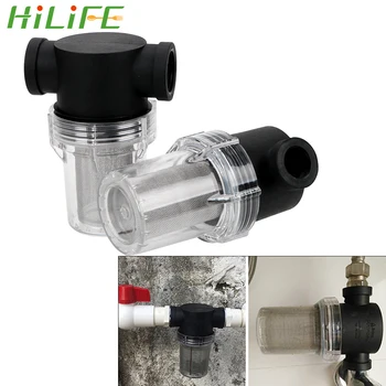 HILIFE 1 Adet Inline Örgü Süzgeç Boru Hattı Filtresi Sulama Yüksek Akış Bahçe Arayüzü Süzgeç Su pompa filtresi